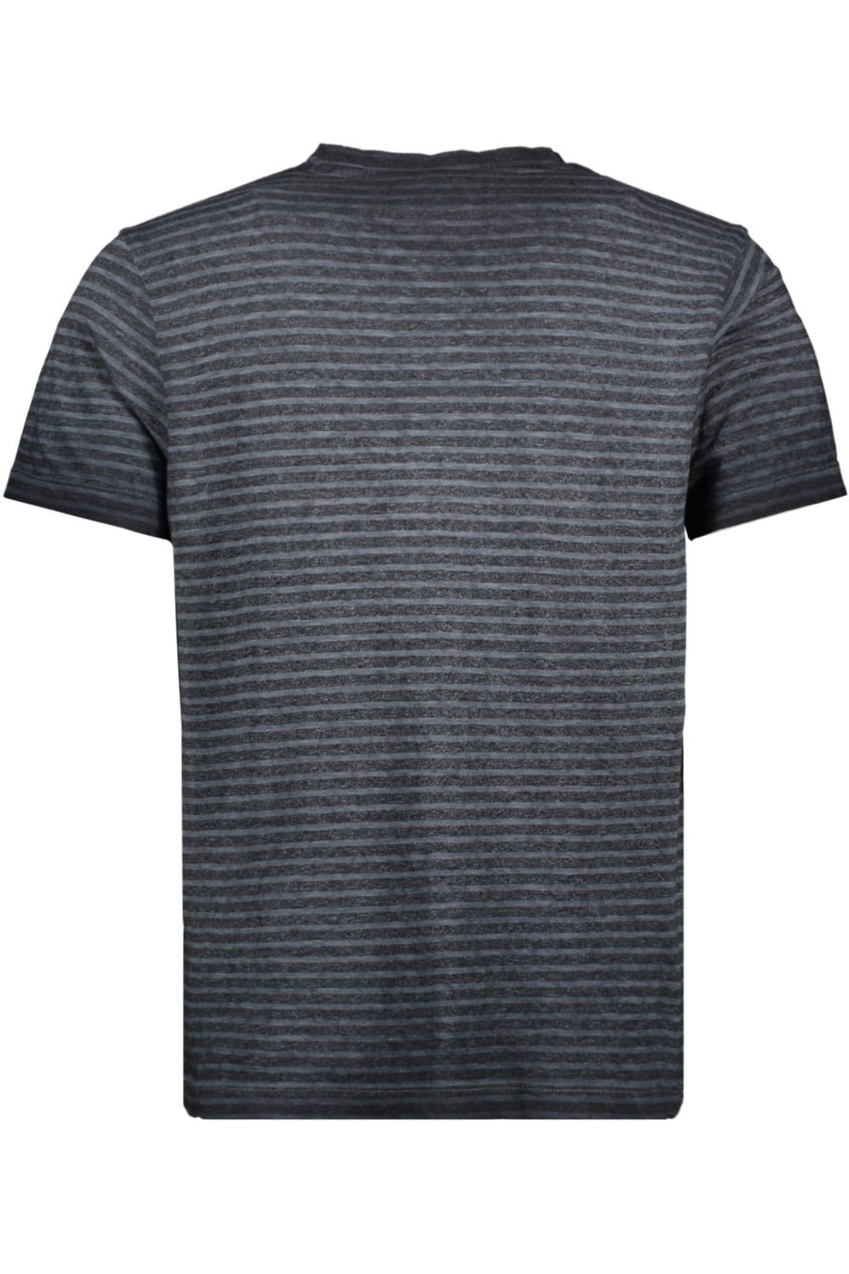 Lerros T-shirt in Ton sur Ton streep patroon