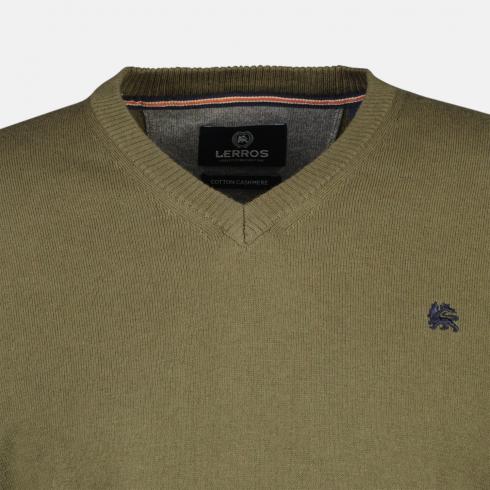 Lerros Gebreide trui met kasjmier