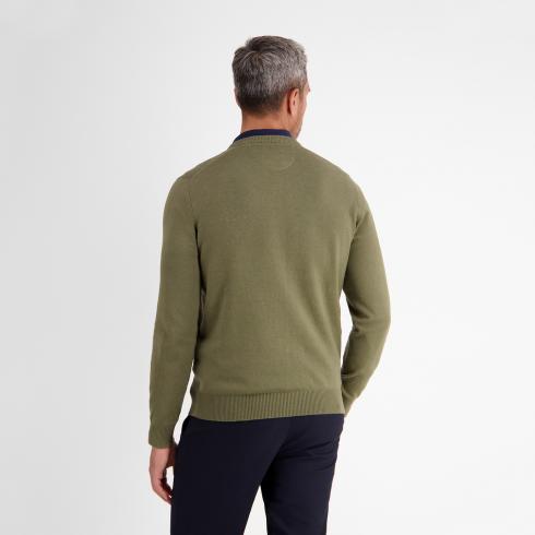 Lerros Gebreide trui met kasjmier