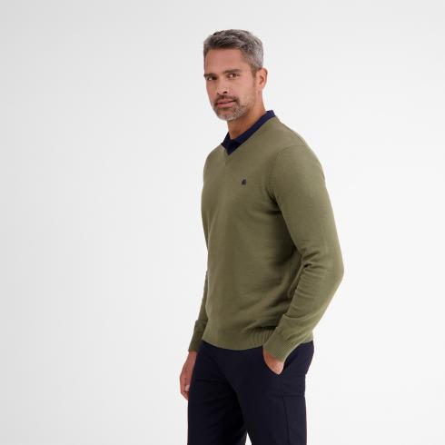 Lerros Gebreide trui met kasjmier