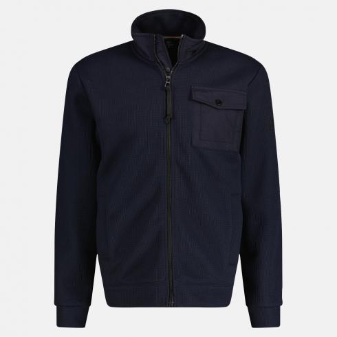 Lerros Sweat vest in fleece look