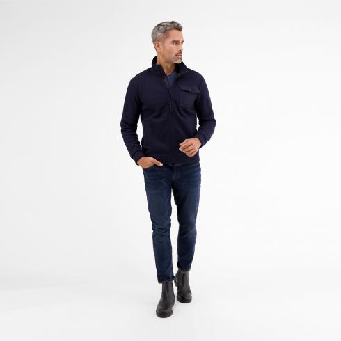 Lerros Sweat vest in fleece look