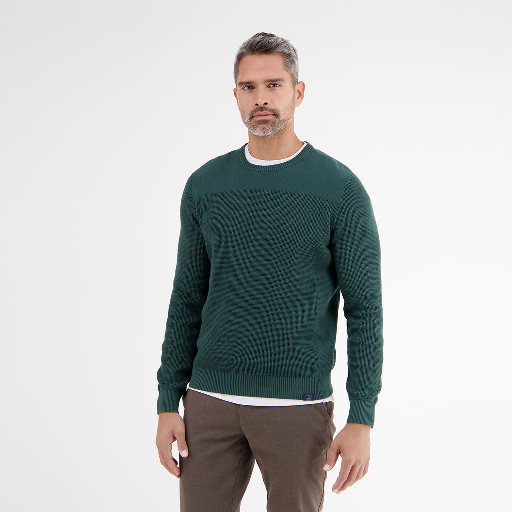 Lerros Casual Gebreide pullover met ronde hals