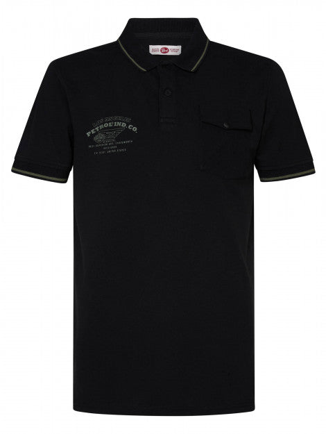 Petrol Industries Polo Dusty Black