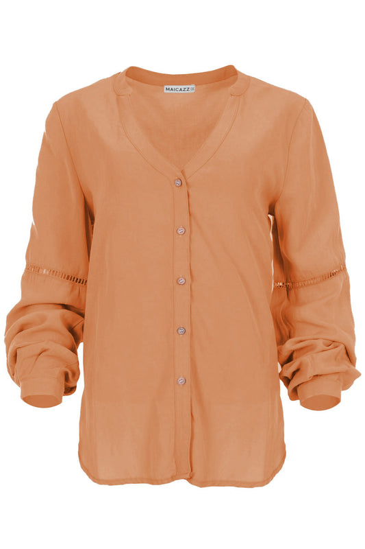 Maicazz Blouse Zuiver Camel