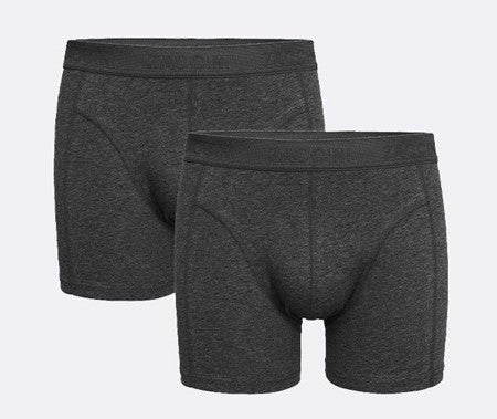 Zaccini underwear 2-pack Grey Melange
