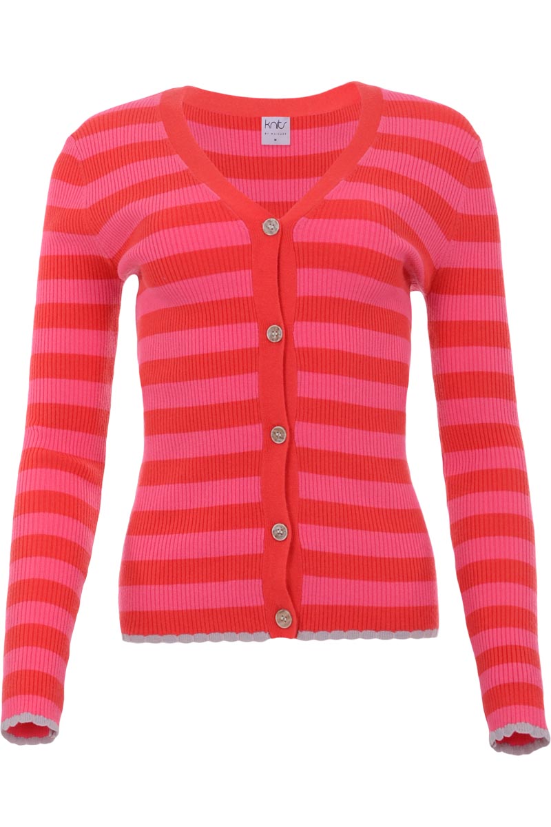 Maicazz vest Ego pink/coral