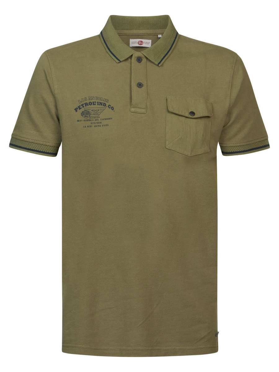 Petrol Industries Polo Dusty army