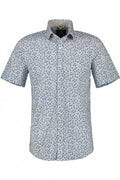 Lerros Shirt met korte mouwen en blad